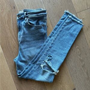 Free people stretchy skinny jeans
